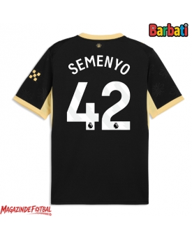 Manchester City Antoine Semenyo #42 Tricou Fotbal Replică 2026-27 Barbati Deplasare Manchester City Antoine Semenyo #42 Tricou Fotbal Replică 2026-27 Barbati Deplasare